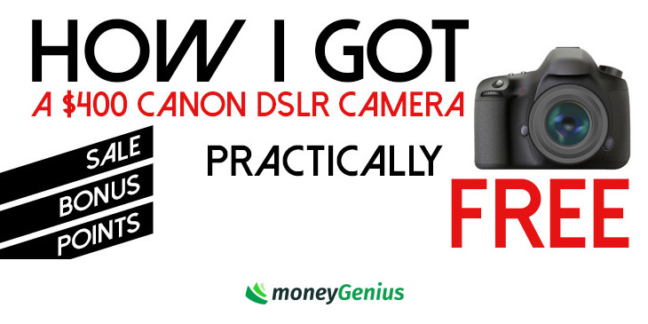 How I Got A $400 Canon DSLR Camera Practically Free | How To Save Money
